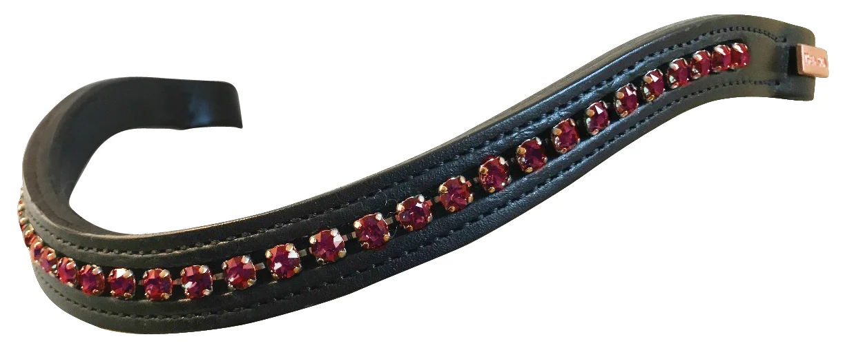 Beasties™ Brilliance Crystal Wave Browband - Image 12
