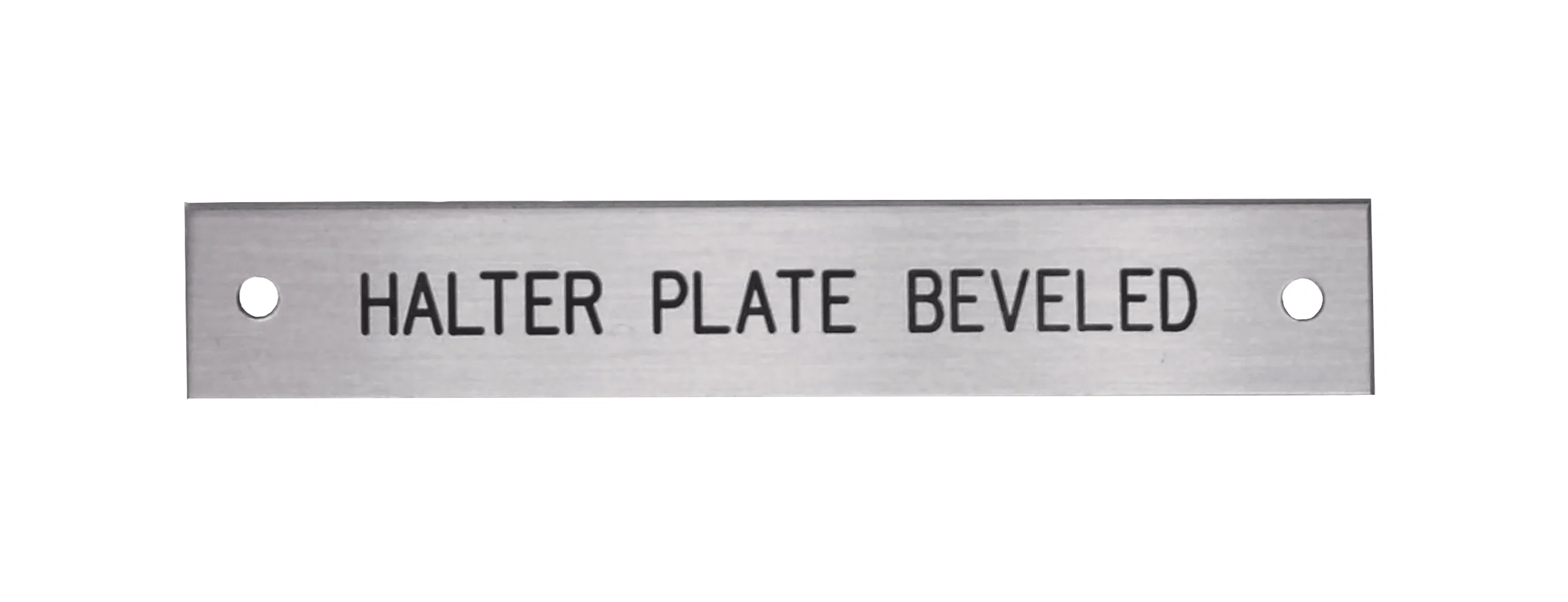 Beveled Edge Halter Nameplate - 3 lines - Image 9