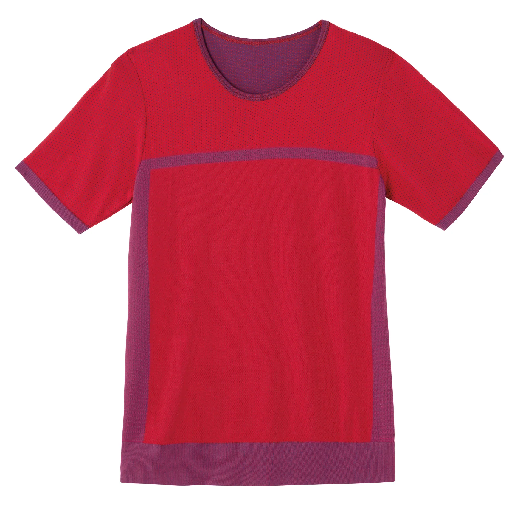 DS Ladies’ Mesh Knit Seamless Tee - Image 8