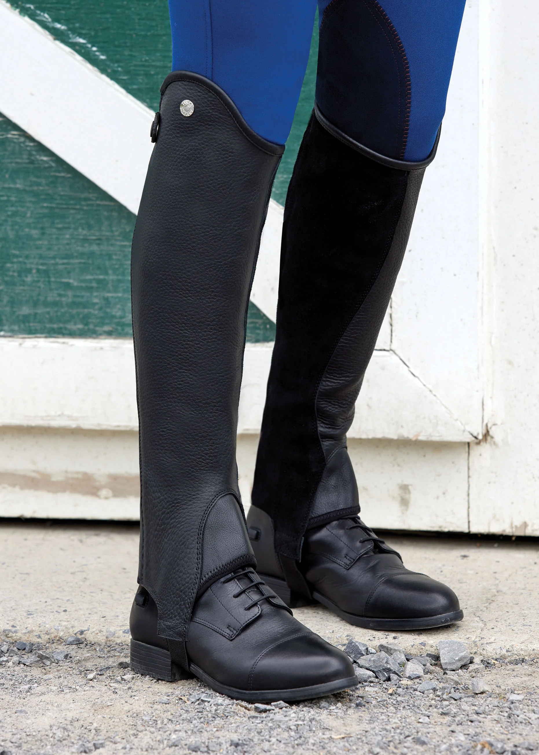 DS Ladies’ Stay Tight Leather Half Chaps - Image 4