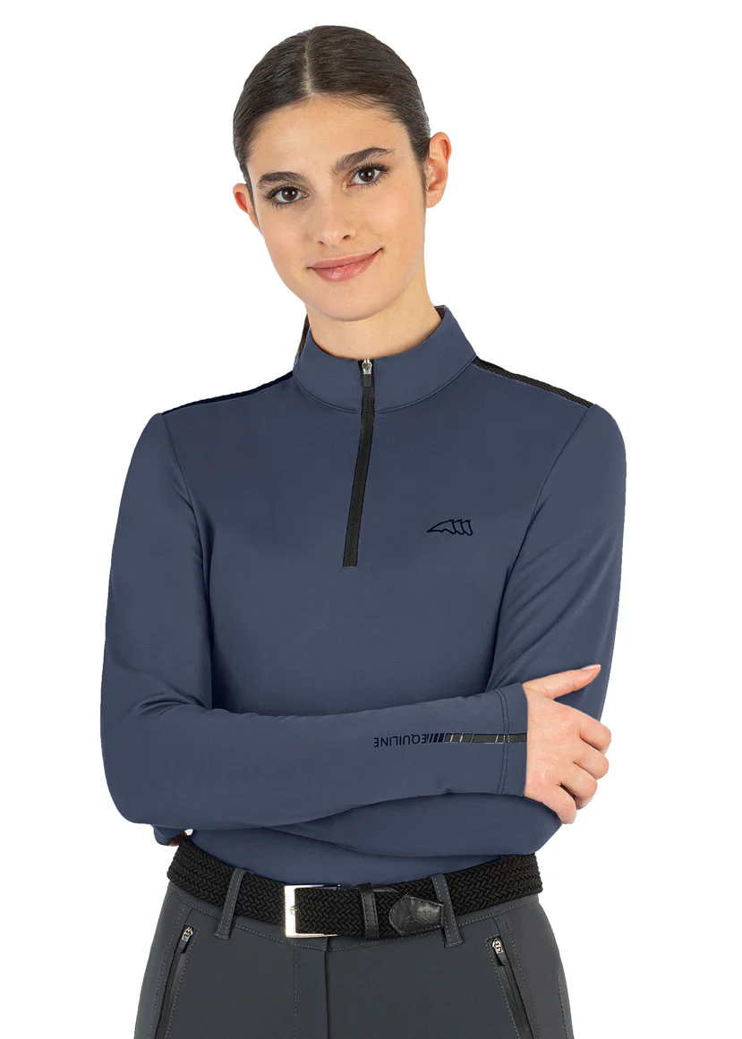Equiline Ladies’ Camilc Long Sleeve Training Top - Image 2