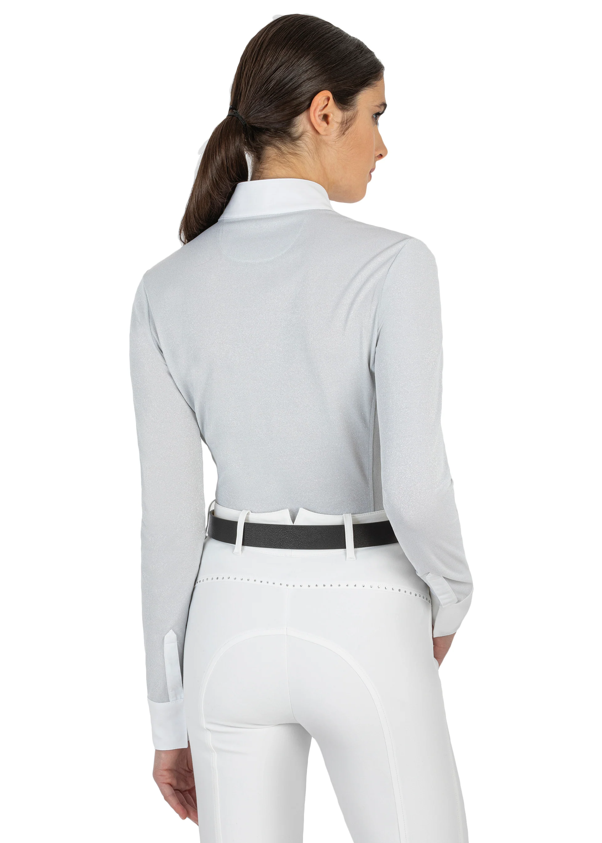 Equiline Ladies’ Gardeg Long Sleeve Show Shirt - Image 2