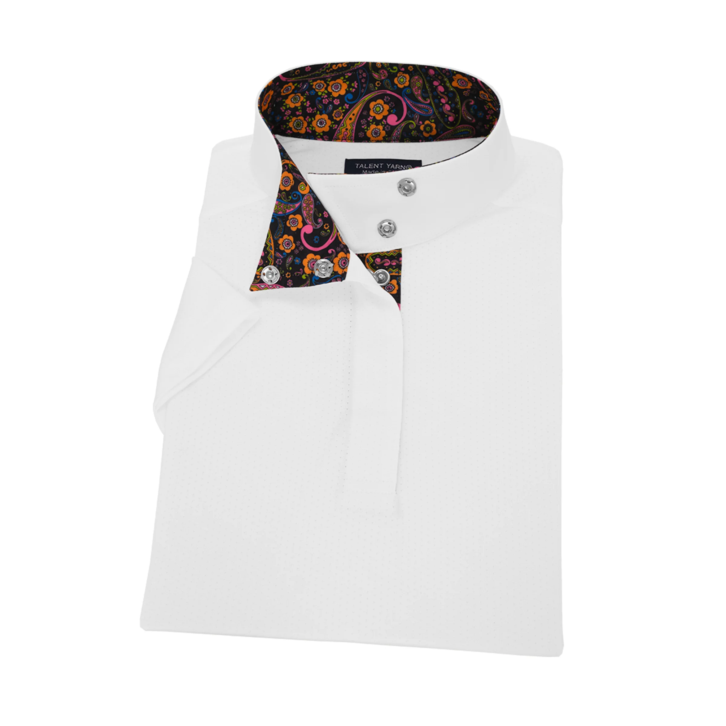 Essex Classics Girls’ Talent Yarn Short Sleeve Show Shirt - Image 13