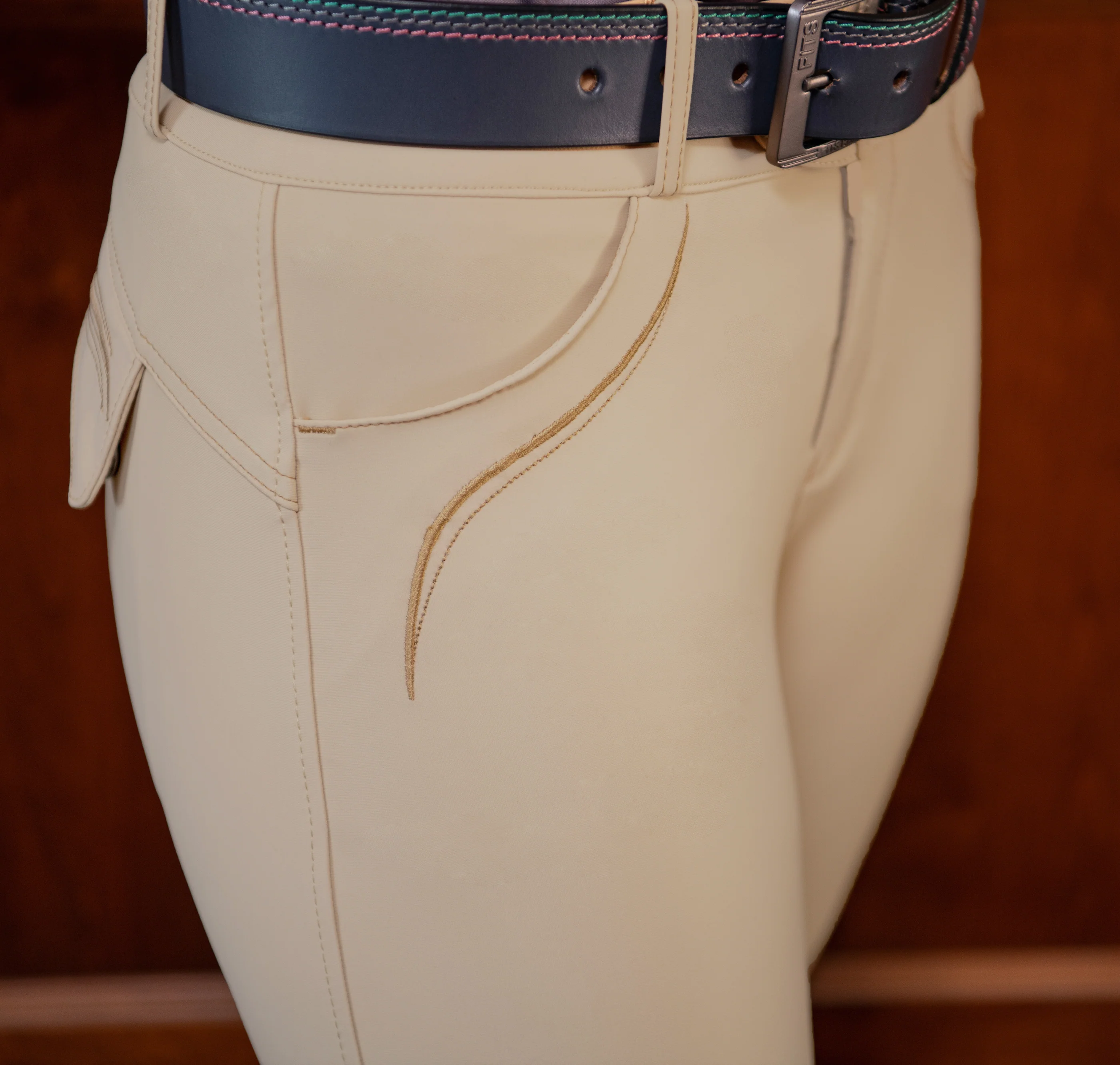 FITS® Ladies’ Abbey Tread Knee-Patch Breech - Image 2