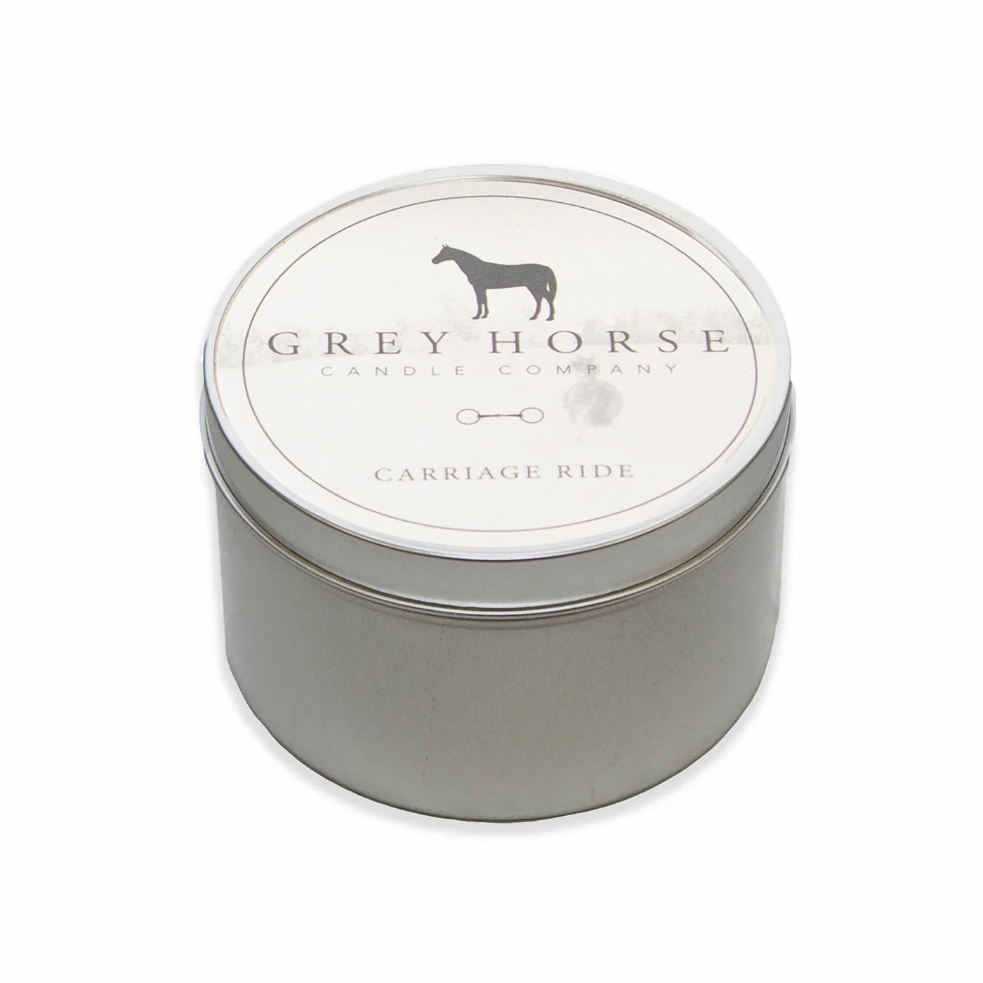 Grey Horse Candle Tin - Image 16