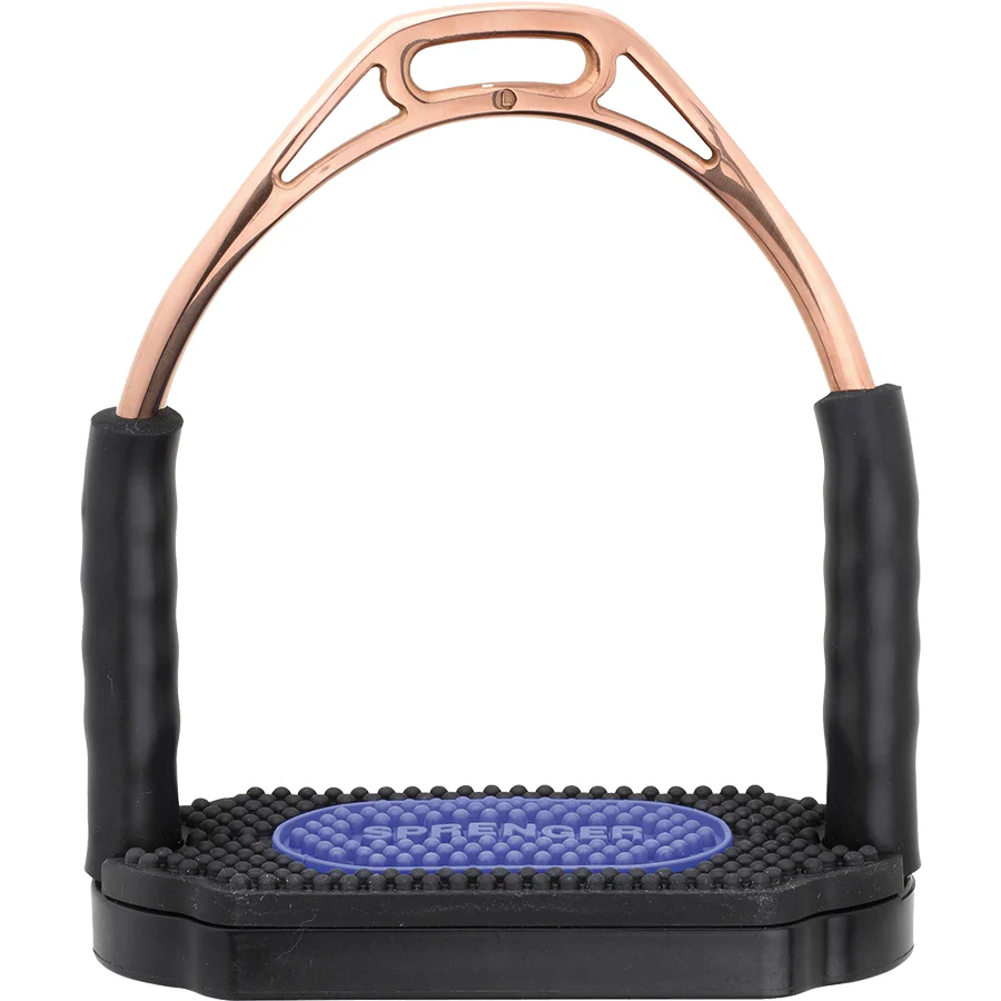 Herm Sprenger 4-F Bow Balance Stirrup Irons - Image 4