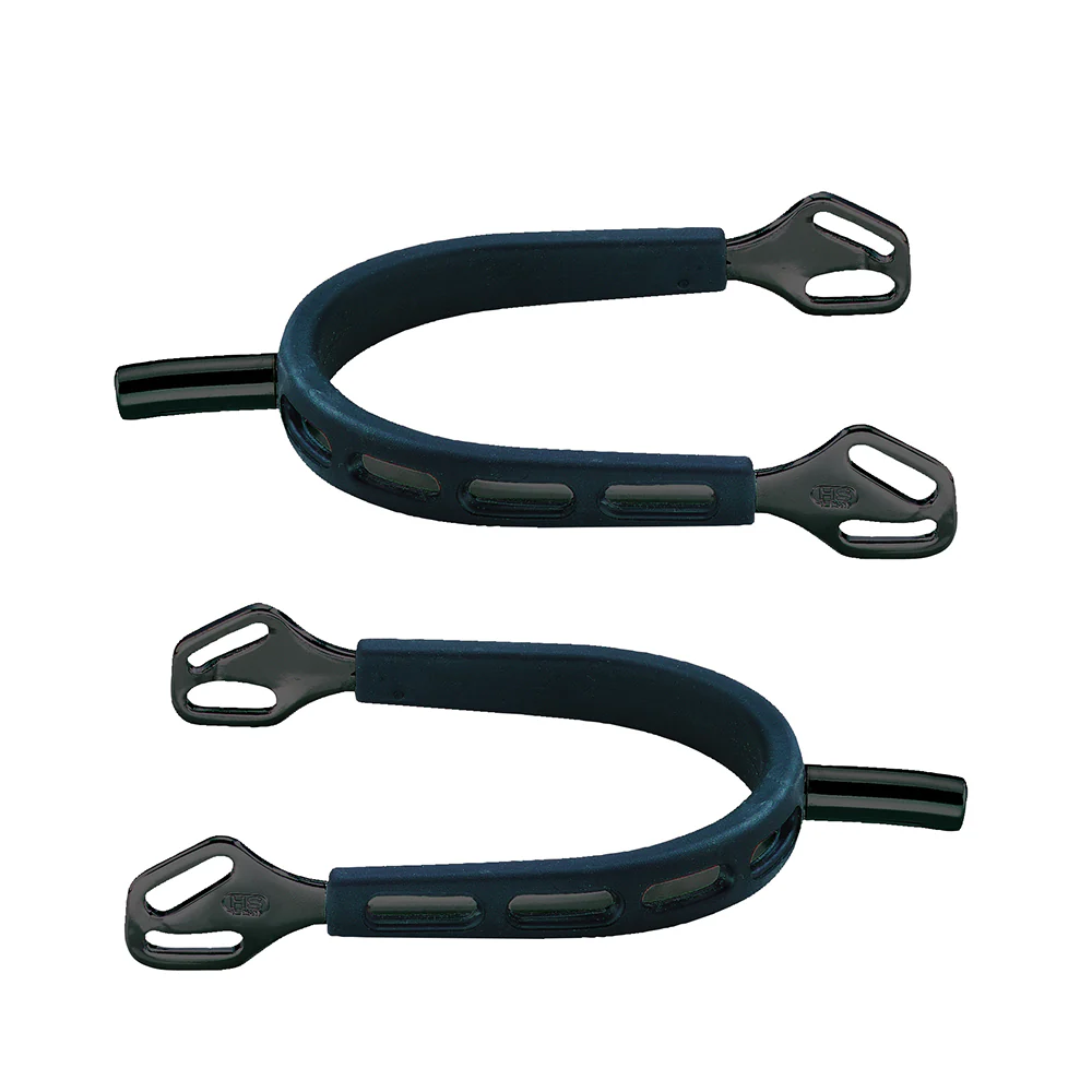 Herm Sprenger® Ultra Fit Extra Grip Black Prince of Wales Spurs - Image 2