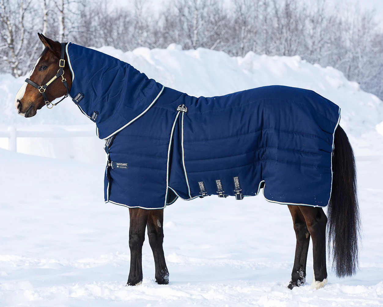 Horseware® Rambo® Optimo Heavyweight Stable Blanket - Image 3