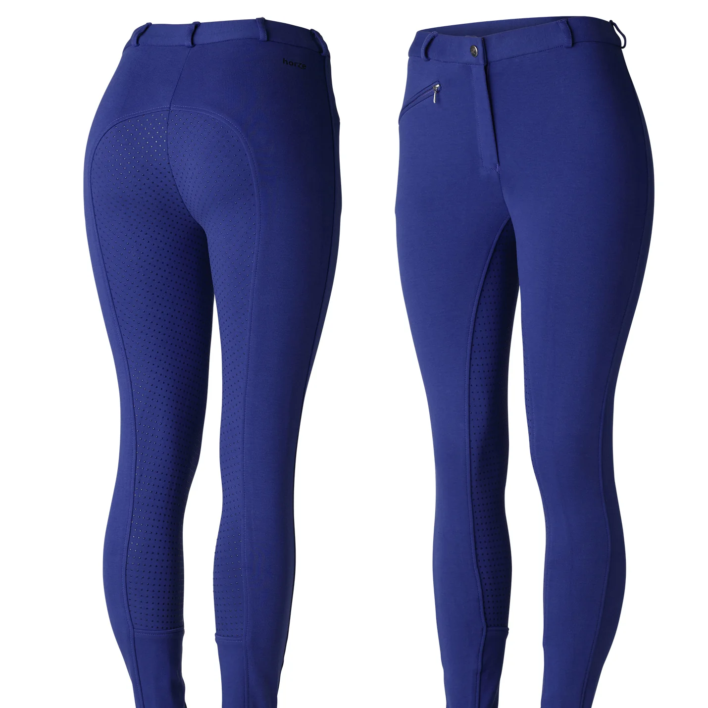 Horze Ladies' Active Silicone Full-Seat Breech - Image 3
