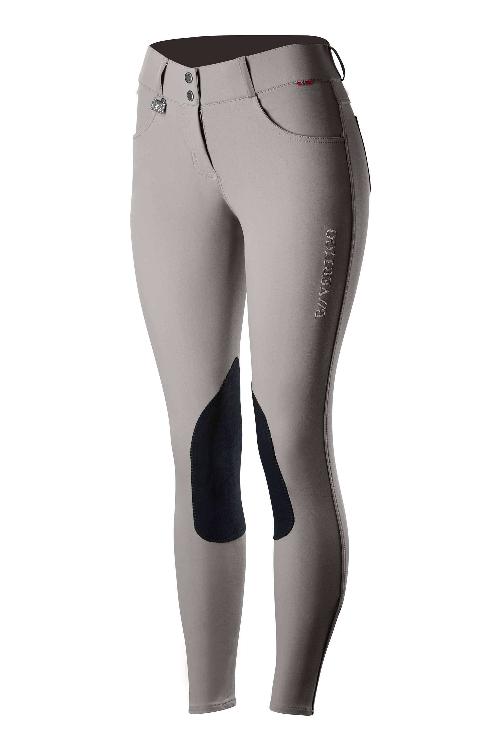 Horze Ladies’ Olivia Knee-Patch Breech with Silicone Grip - Image 16