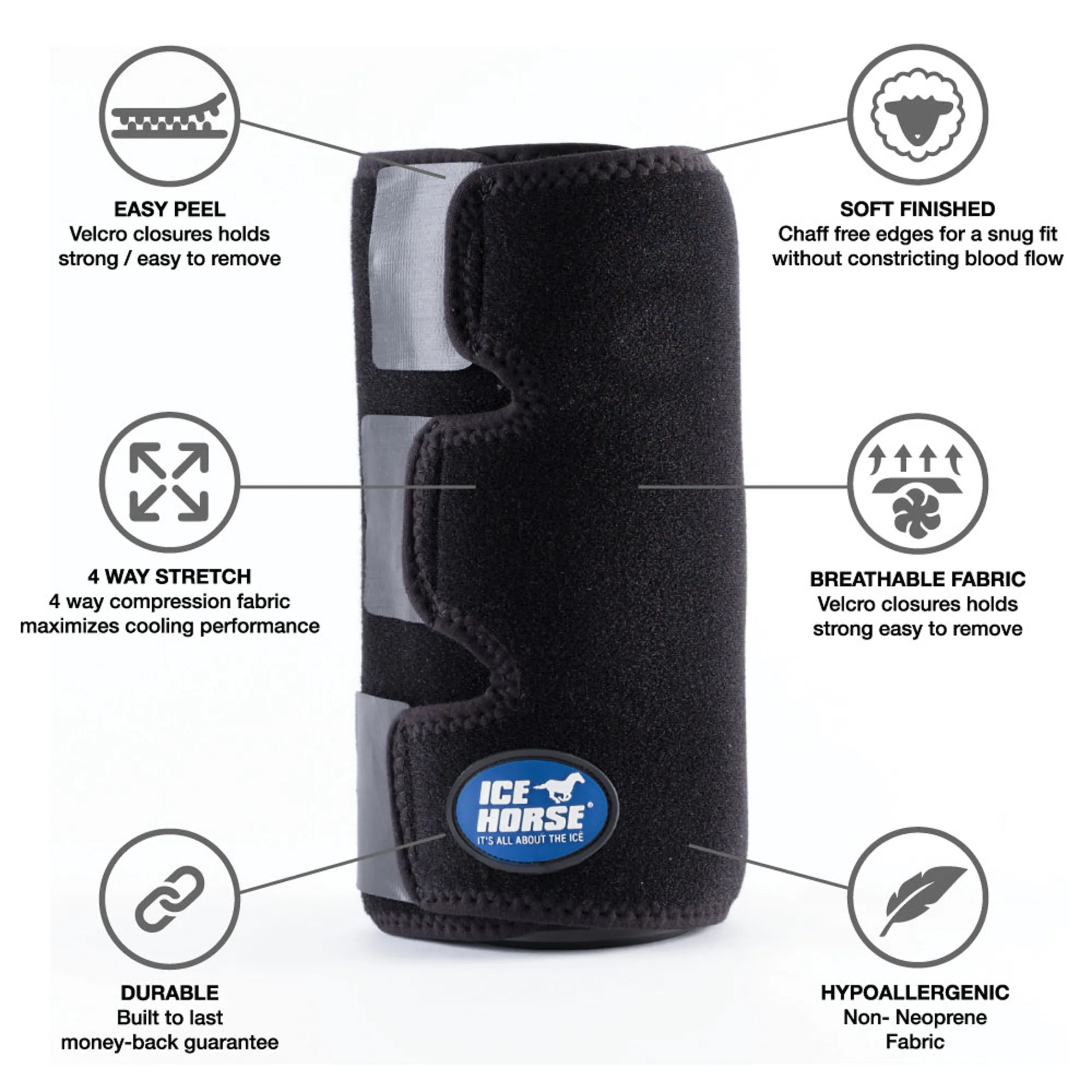Ice HorseĀ® Tendon Wraps, Pair - Image 3
