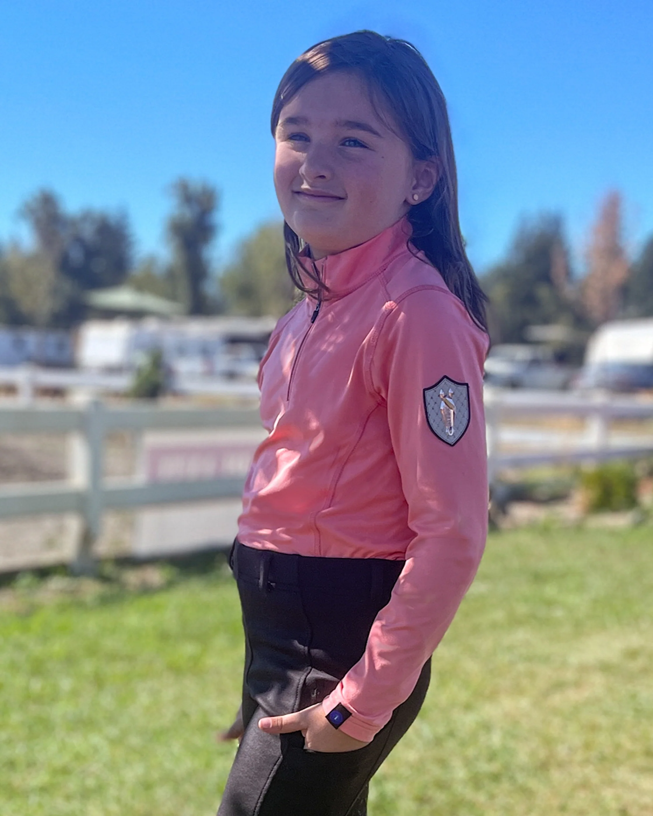 Irideon® Kids’ Thermaluxe Quarter-Zip Top - Image 3