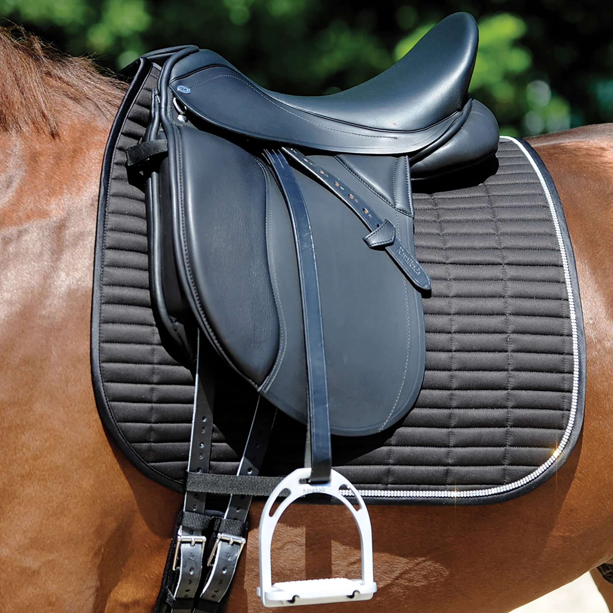 Kavalkade KavalEasy Rhinestone Dressage Pad - Image 4