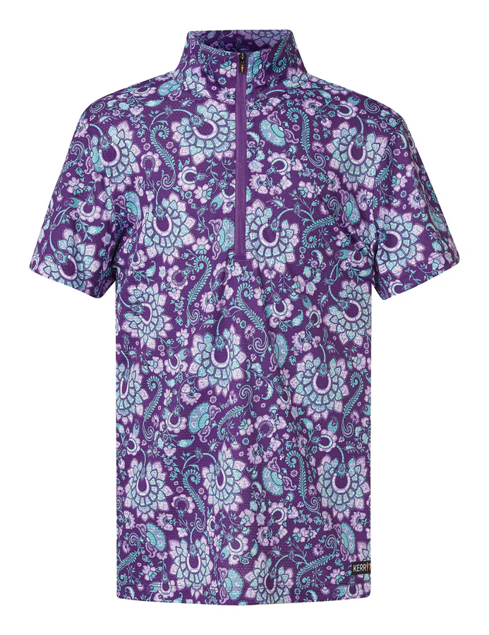 Kerrits® Kids’ Always Cool IceFil® Short Sleeve Print Shirt - Image 2