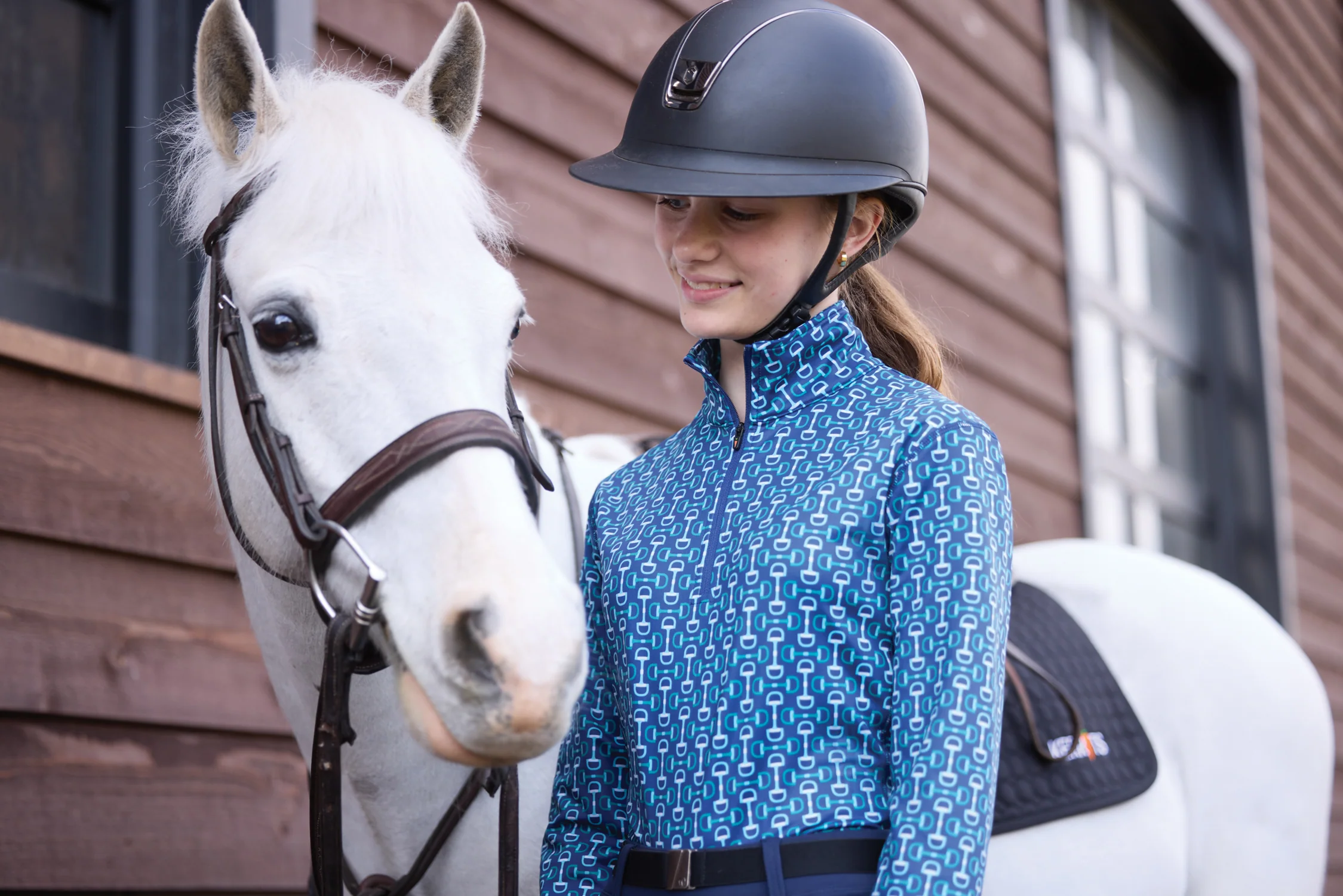 Kerrits® Kids’ First Level Quarter-Zip Tech Top - Image 5