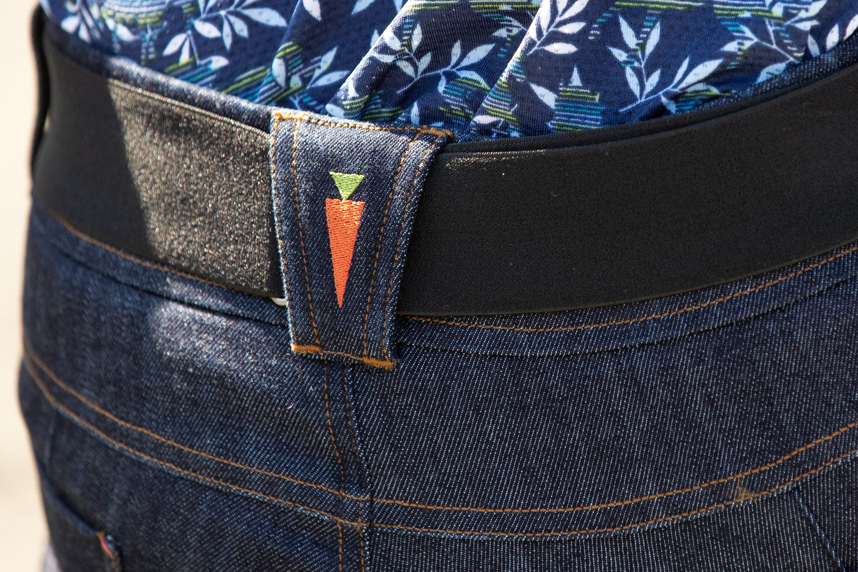 Kerrits Kids’ Stretch Denim Knee-Patch Breech - Image 6