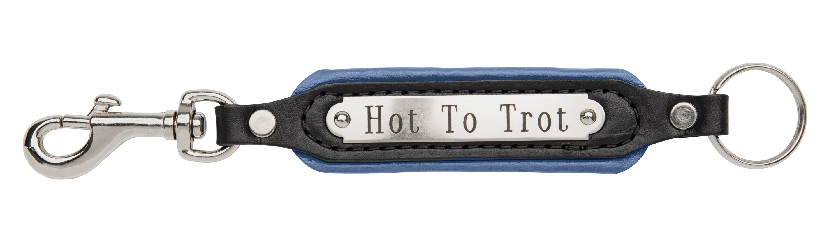 Perri’s® Padded Leather Key Chain with Nameplate - Image 10