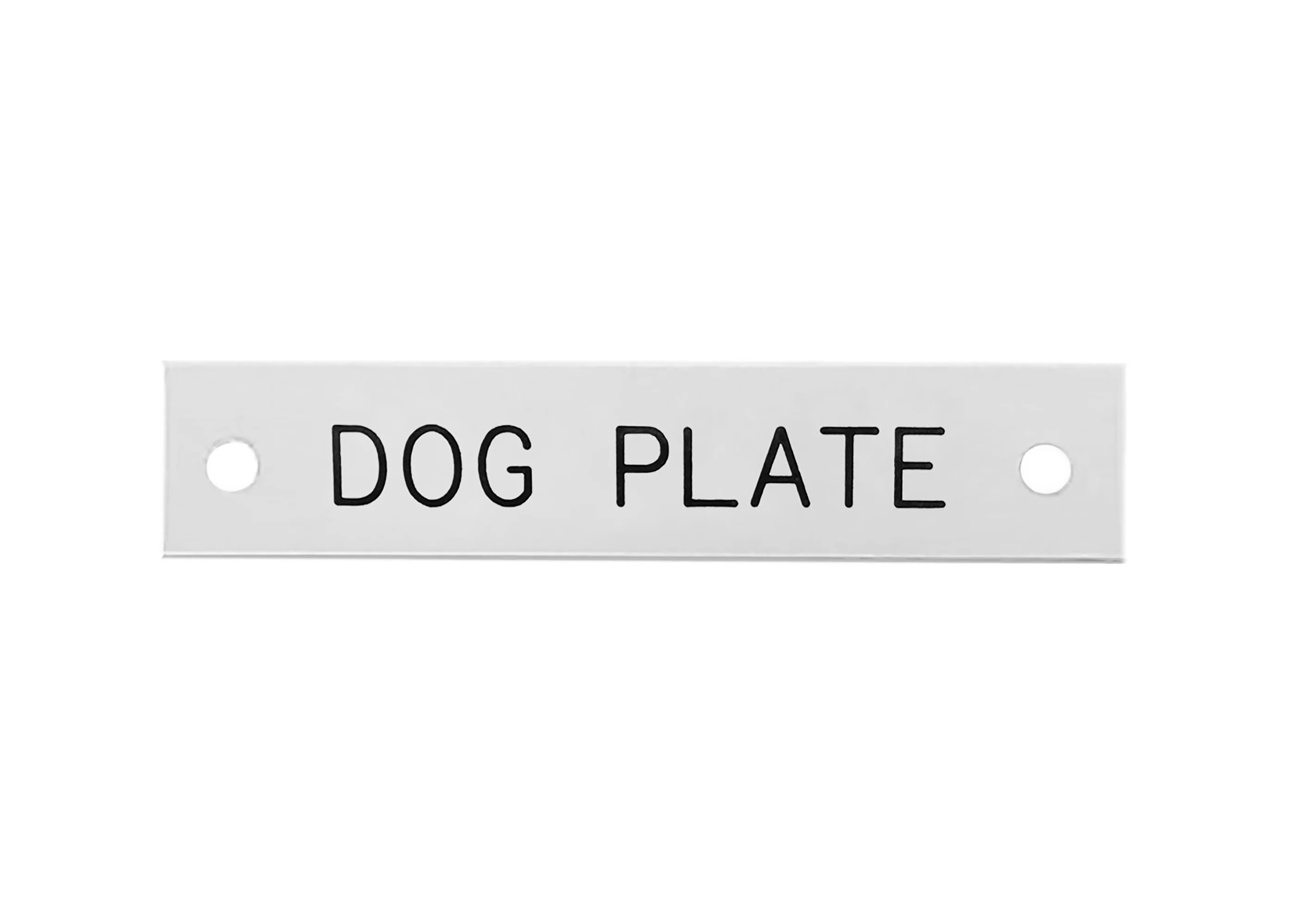 Rectangular Dog Collar Nameplate - Image 11