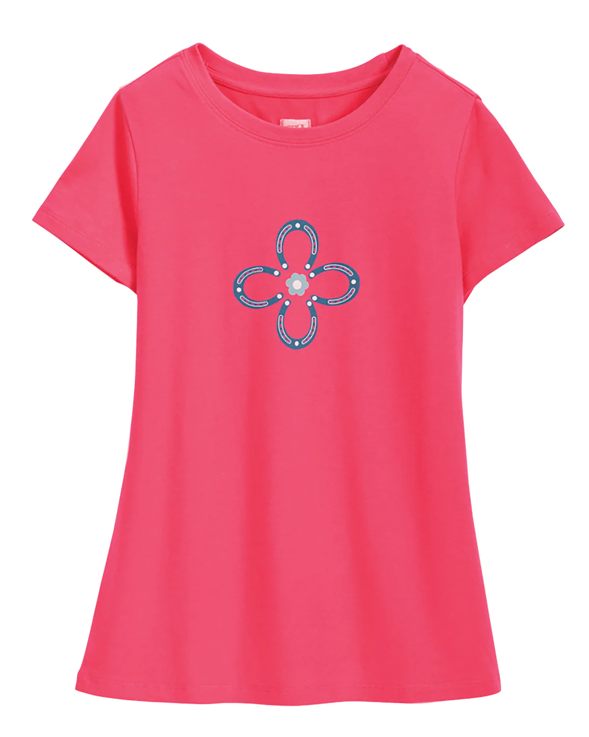 Riding Sport™ Girls’ Horseshoe Daisy Tee - Image 2