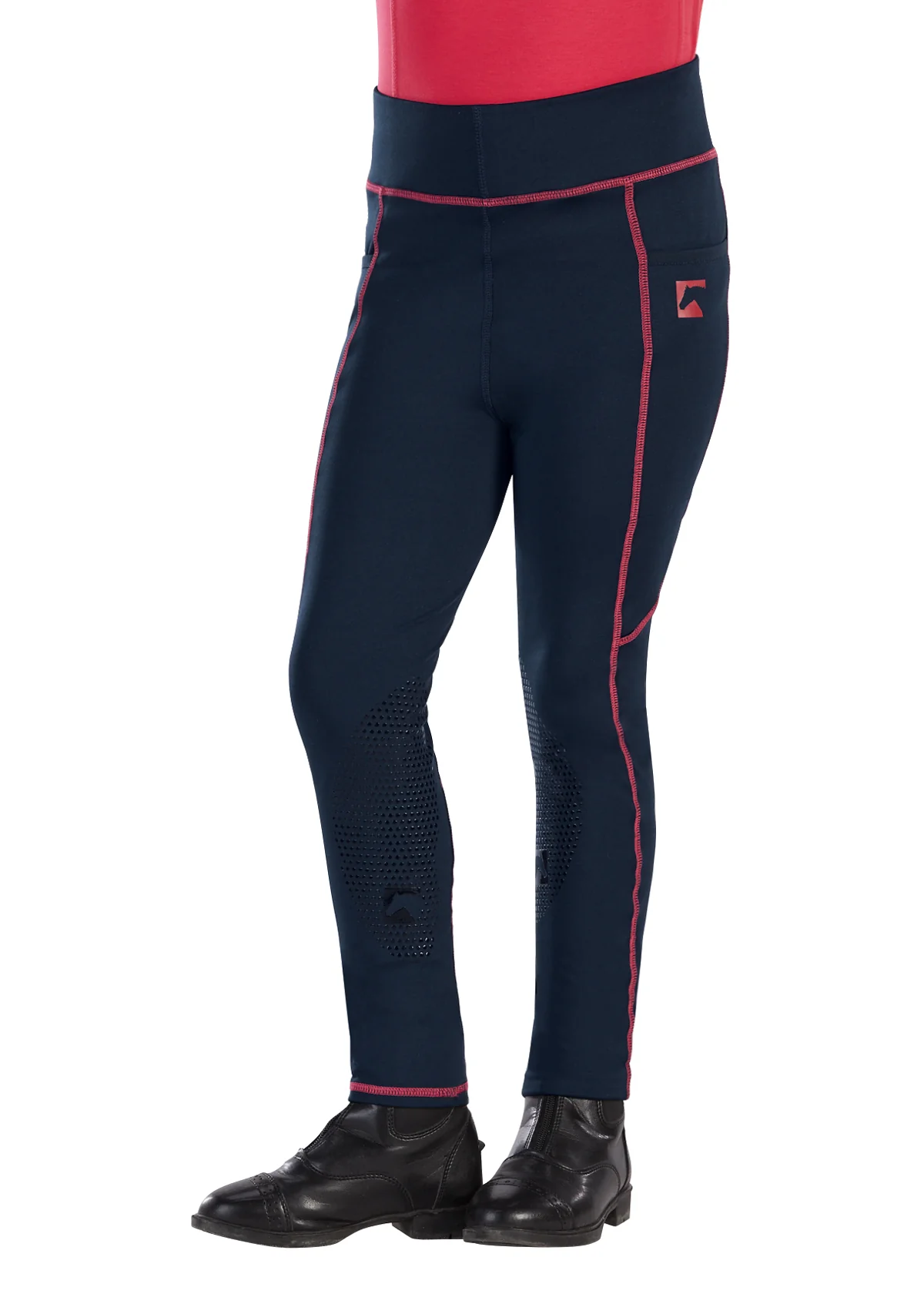 Riding Sport™ Kids’ Poppy Knee-Patch Tight - Image 8