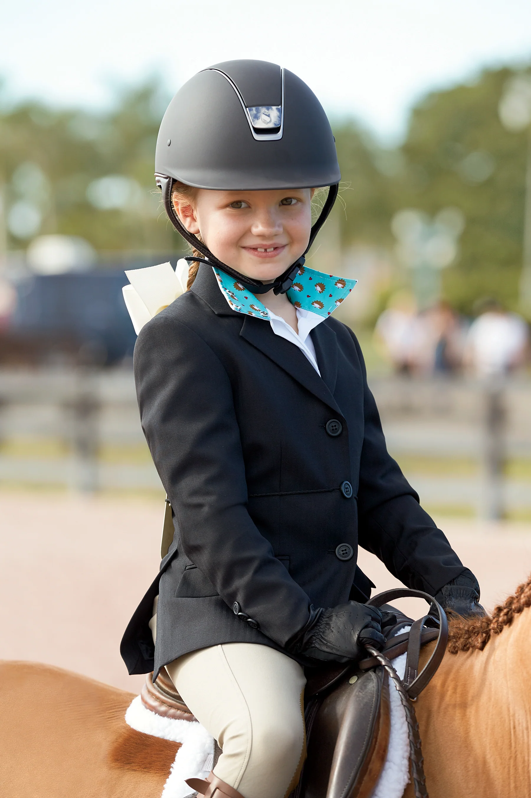 R.J. Classics Girls' Hampton Basic Show Coat - Image 6