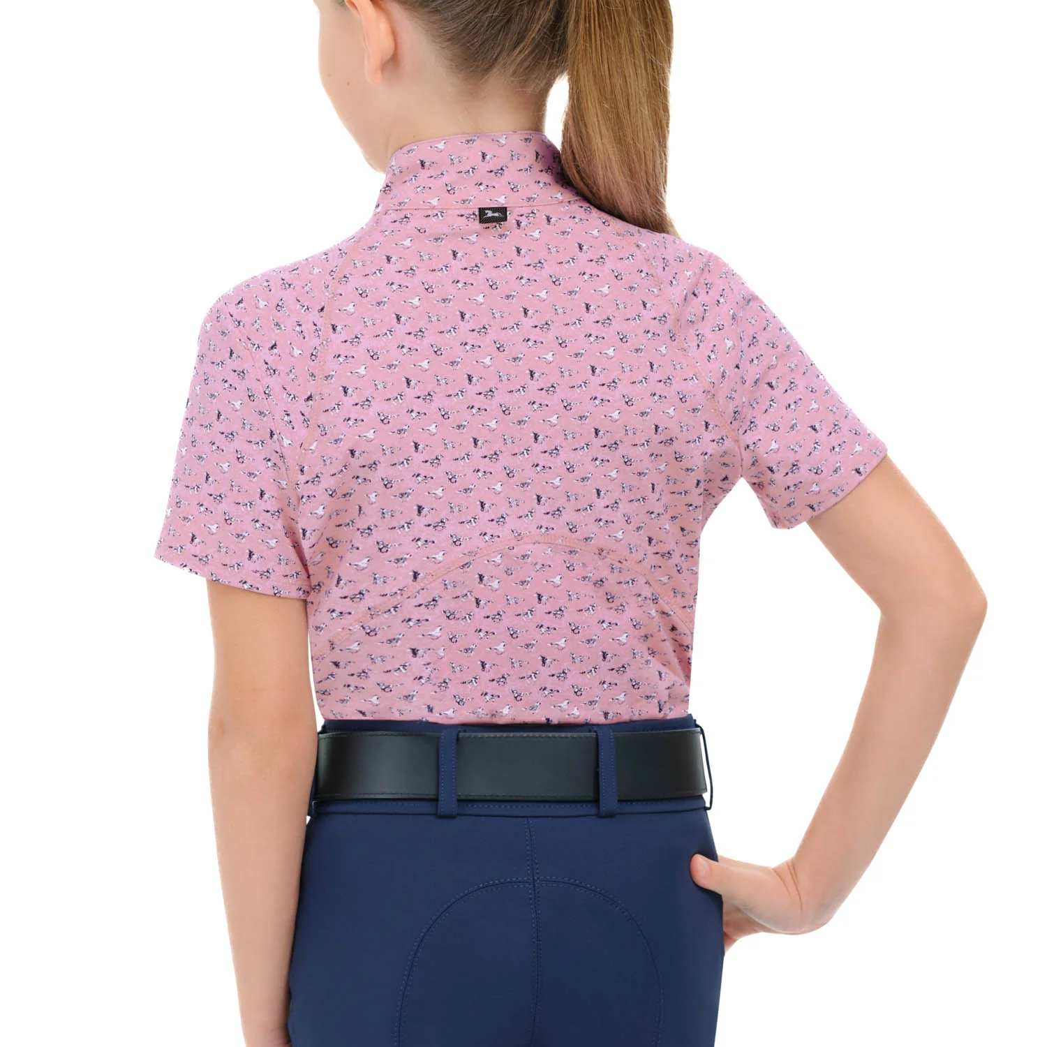 R.J. Classics Lucy Jr. 2.0 Quarter-Zip Short-Sleeve Shirt - Image 3