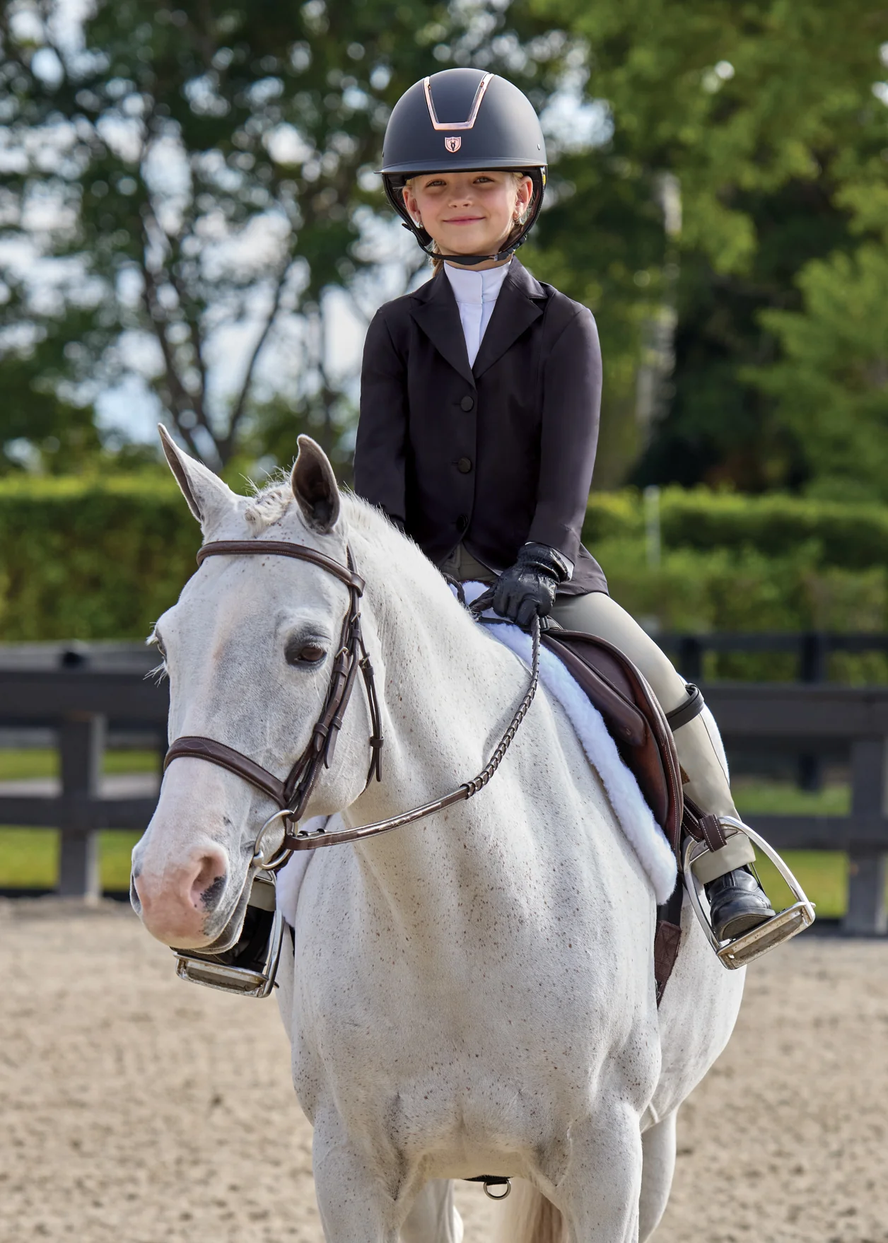R.J. Classics Sloane Jr. Girls’ Show Coat - Image 3
