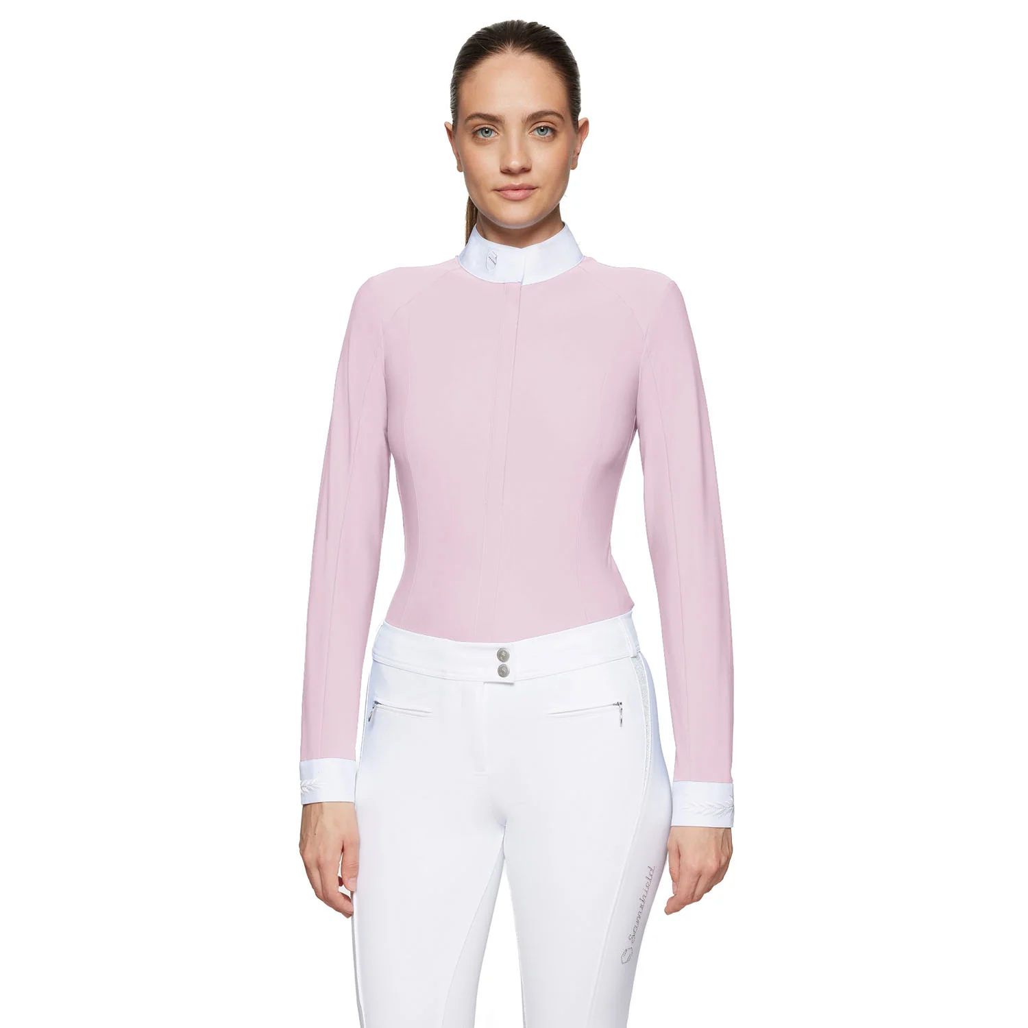 Samshield®  Ladies' Aline Crystal Long-Sleeve Show Shirt - Image 7
