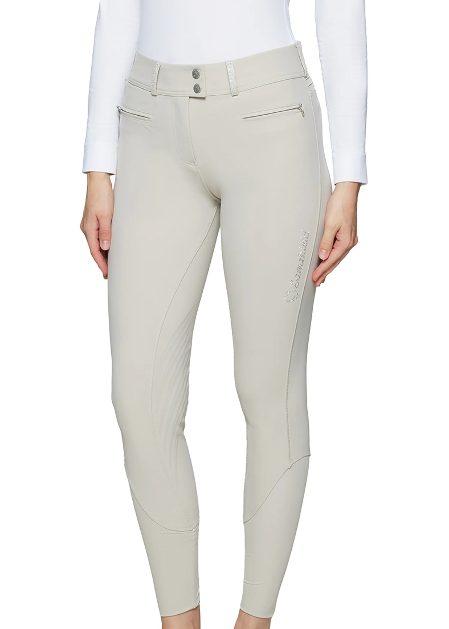 Samshield® Ladies’ Clara Premium Knee-Patch Breech - Image 2