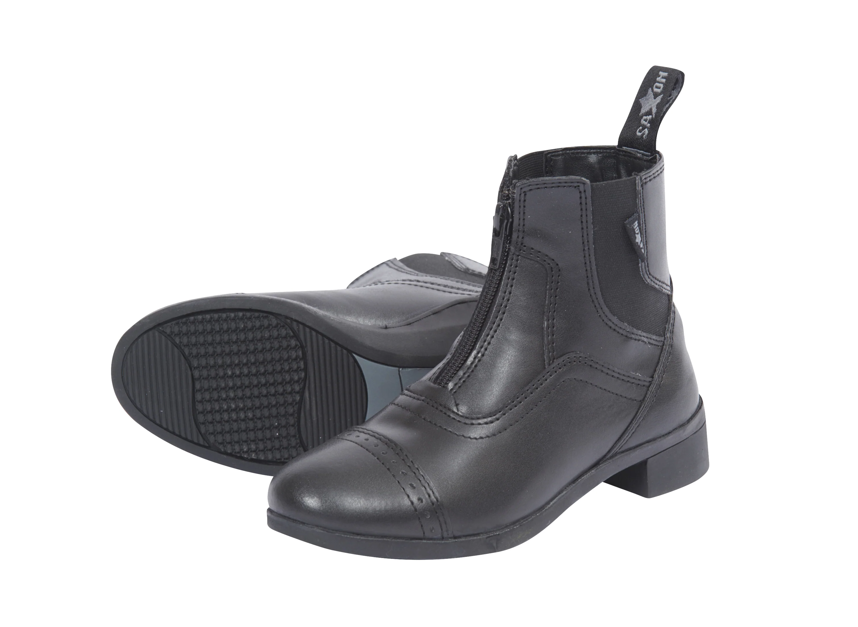 Saxon Children’s Syntovia Zip Paddock Boots - Image 2