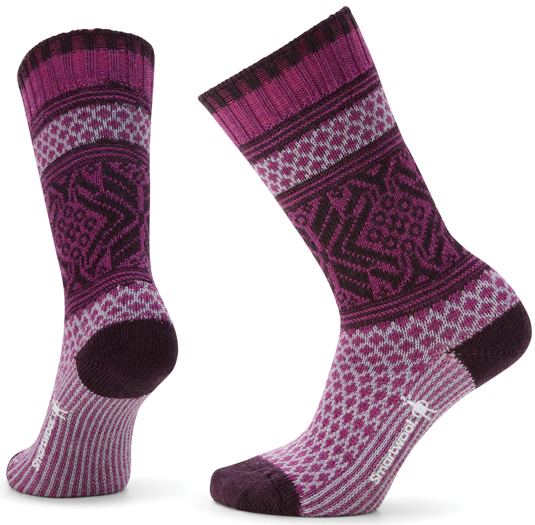 Smartwool® Ladies’ Everyday Popcorn Snowflake Pattern Crew Socks - Image 3