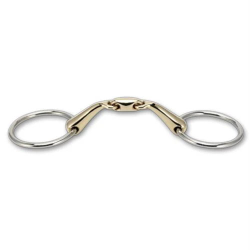 StĂĽbben Angled Loose Ring Snaffle-16mm