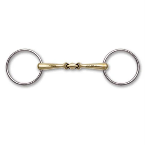 StĂĽbben Contact Loose Ring Snaffle-16mm