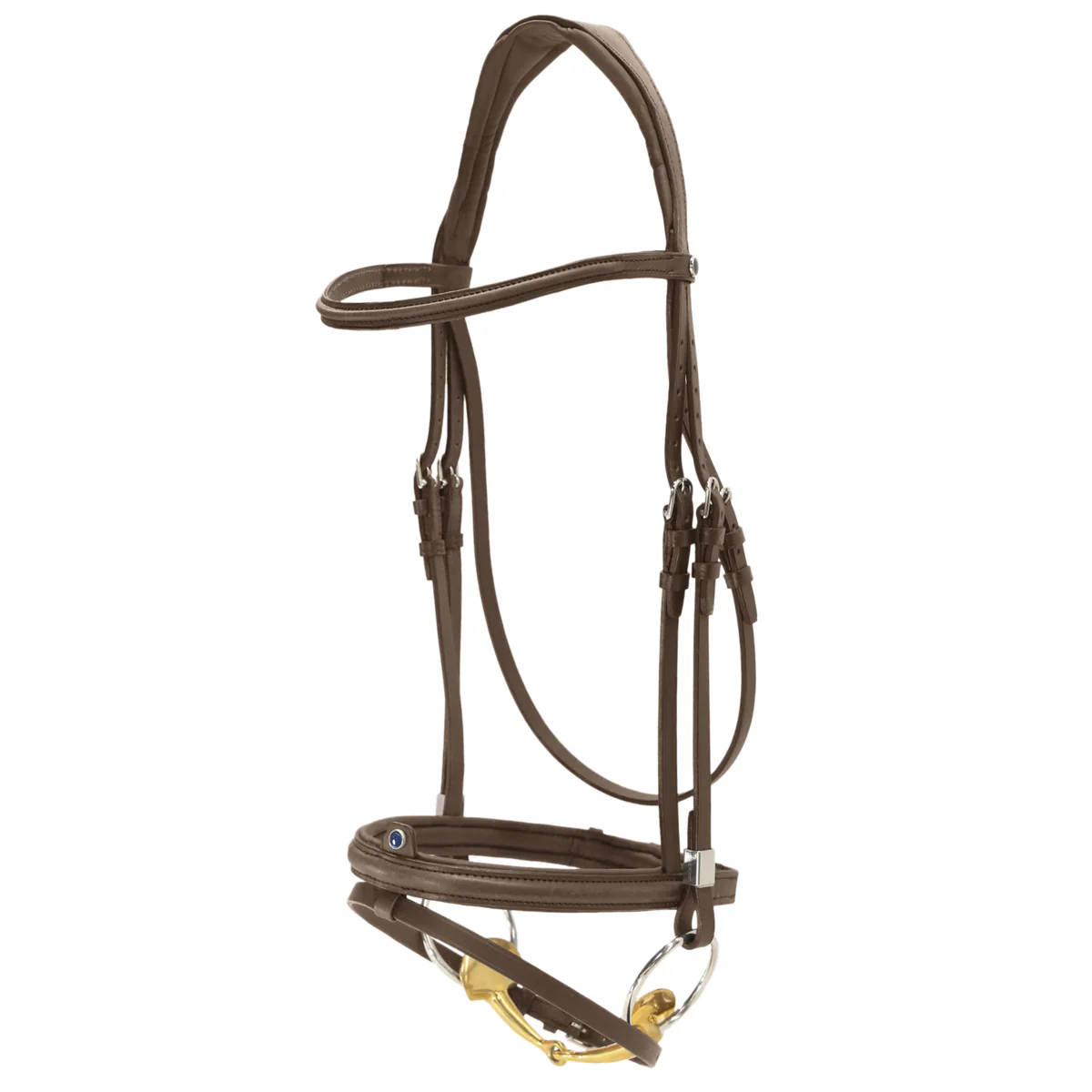 StĂĽbben Pro Jump Bridle with Removable Flash Noseband - Image 4