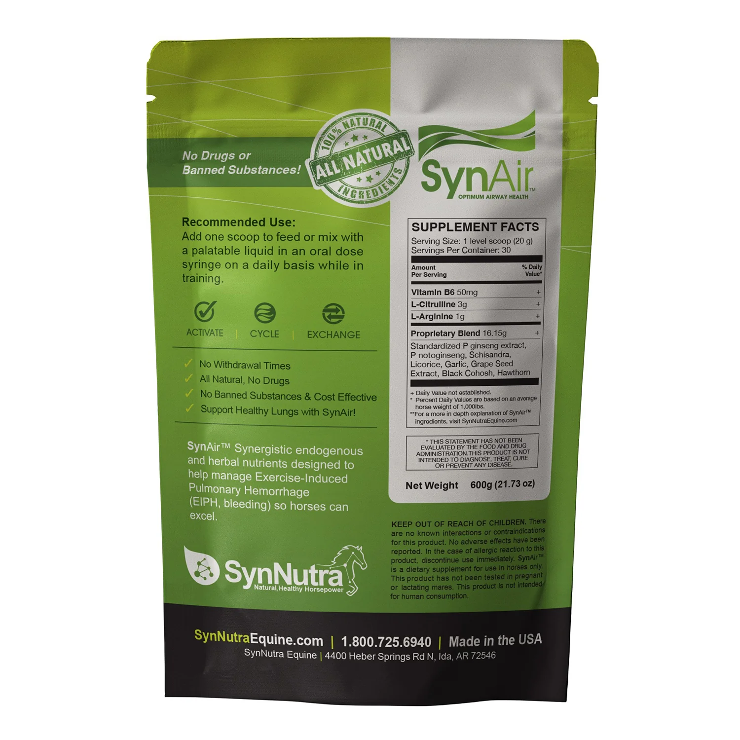 SynNutra Equine® SynAir™ Powder - Image 2