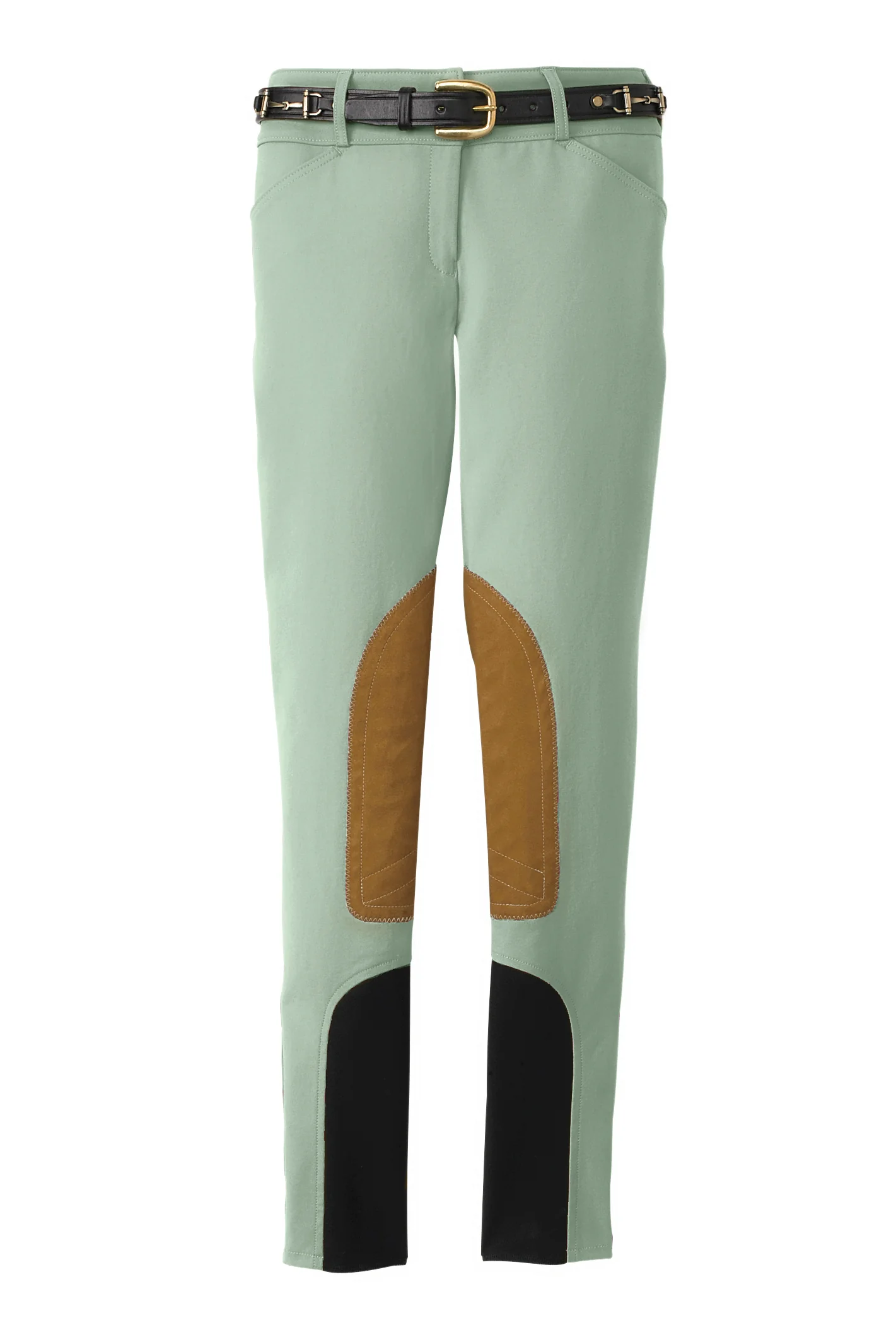 THE TAILORED SPORTSMAN™ Ladies’ Mid-Rise Front-Zip Breech with Boot Sock Bottoms - Image 2