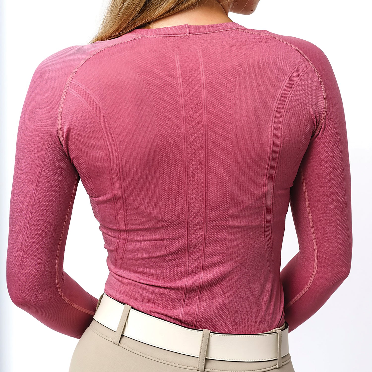 TKEQ Kennedy Ladies’ Seamless Long Sleeve Top - Image 2