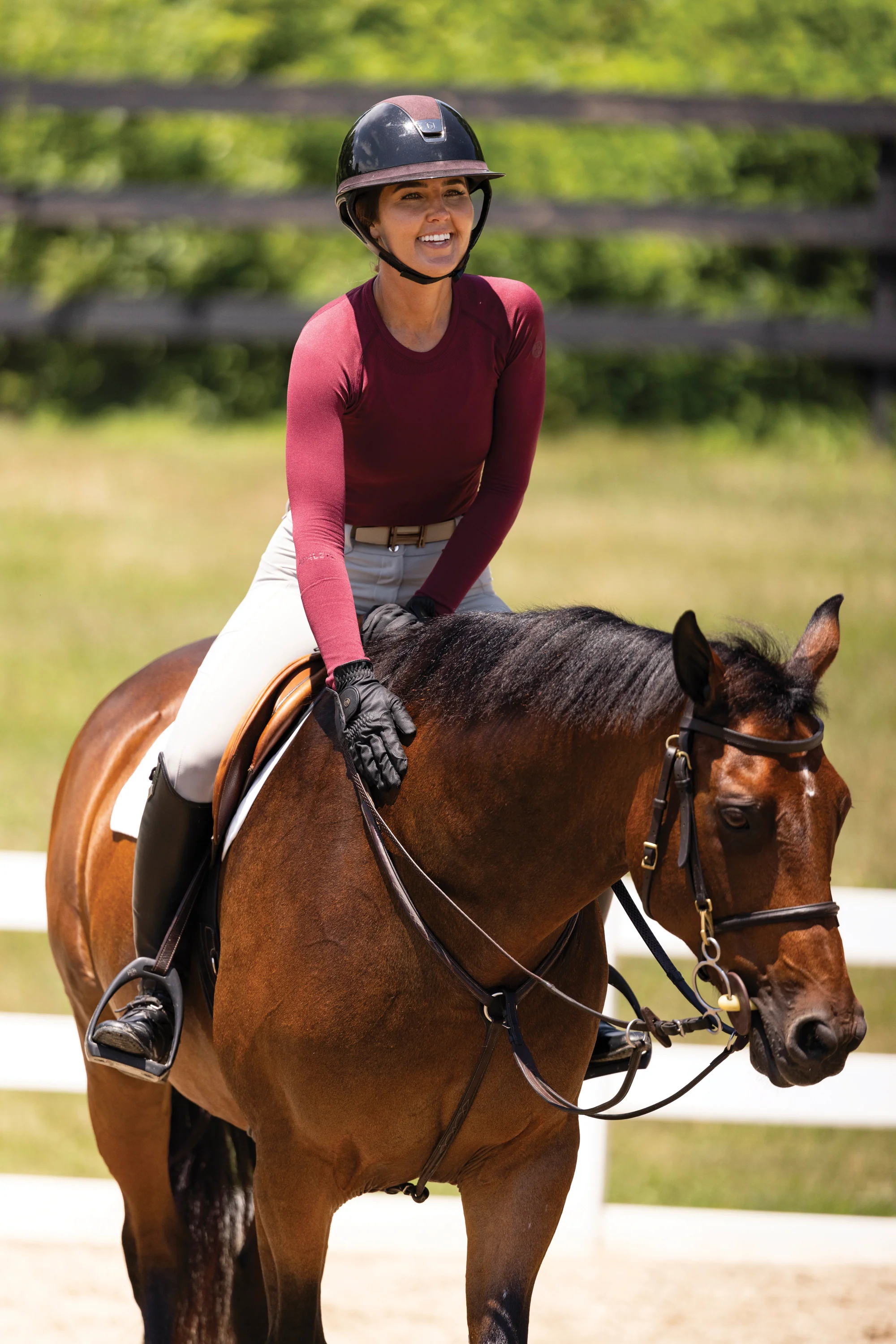 TKEQ Ladies’ Kennedy Seamless Long Sleeve Top 2.0 - Image 6