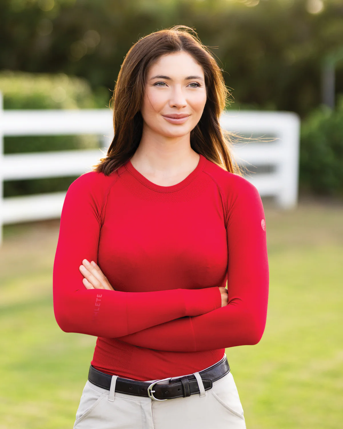 TKEQ Ladies’ Kennedy Seamless Long-Sleeve Top 2.0 - Image 2