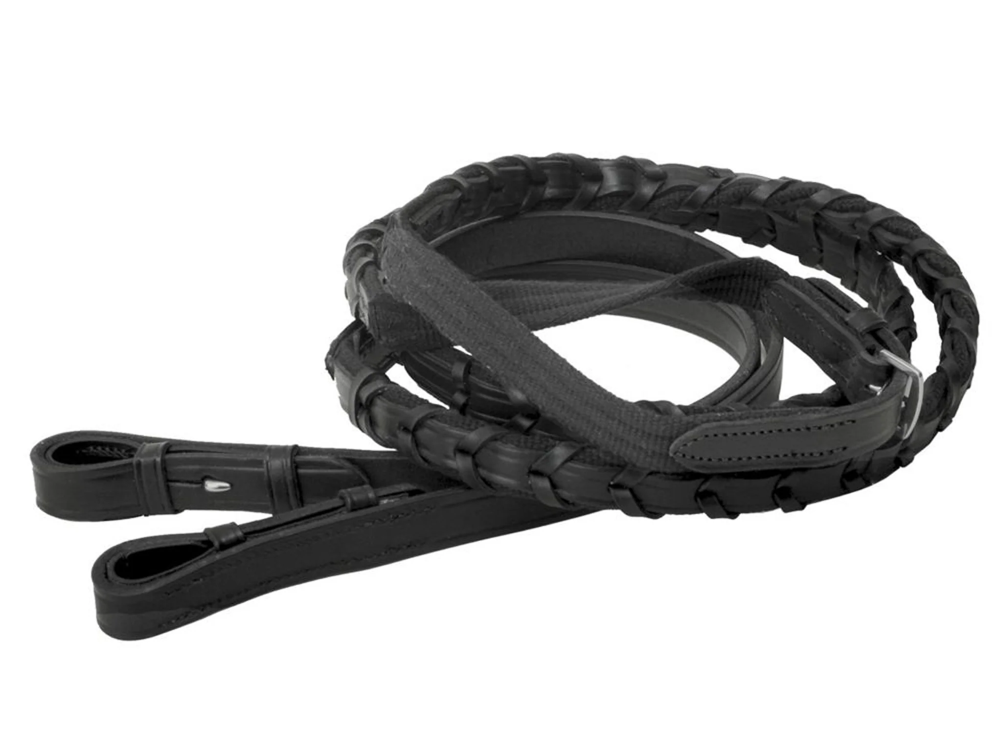 Tory Leather Company 5/8" x 54" Cross Country Reins with Hook Stud Ends - Image 2