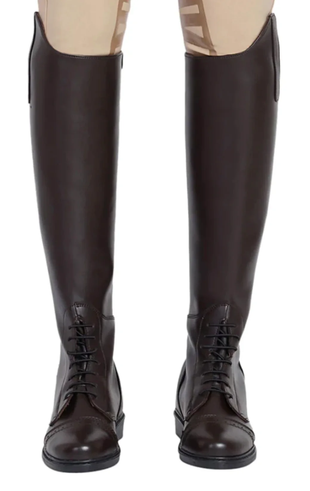TuffRider® Children’s Starter Back-Zip Synthetic Leather Field Boots in Mocha - Image 3