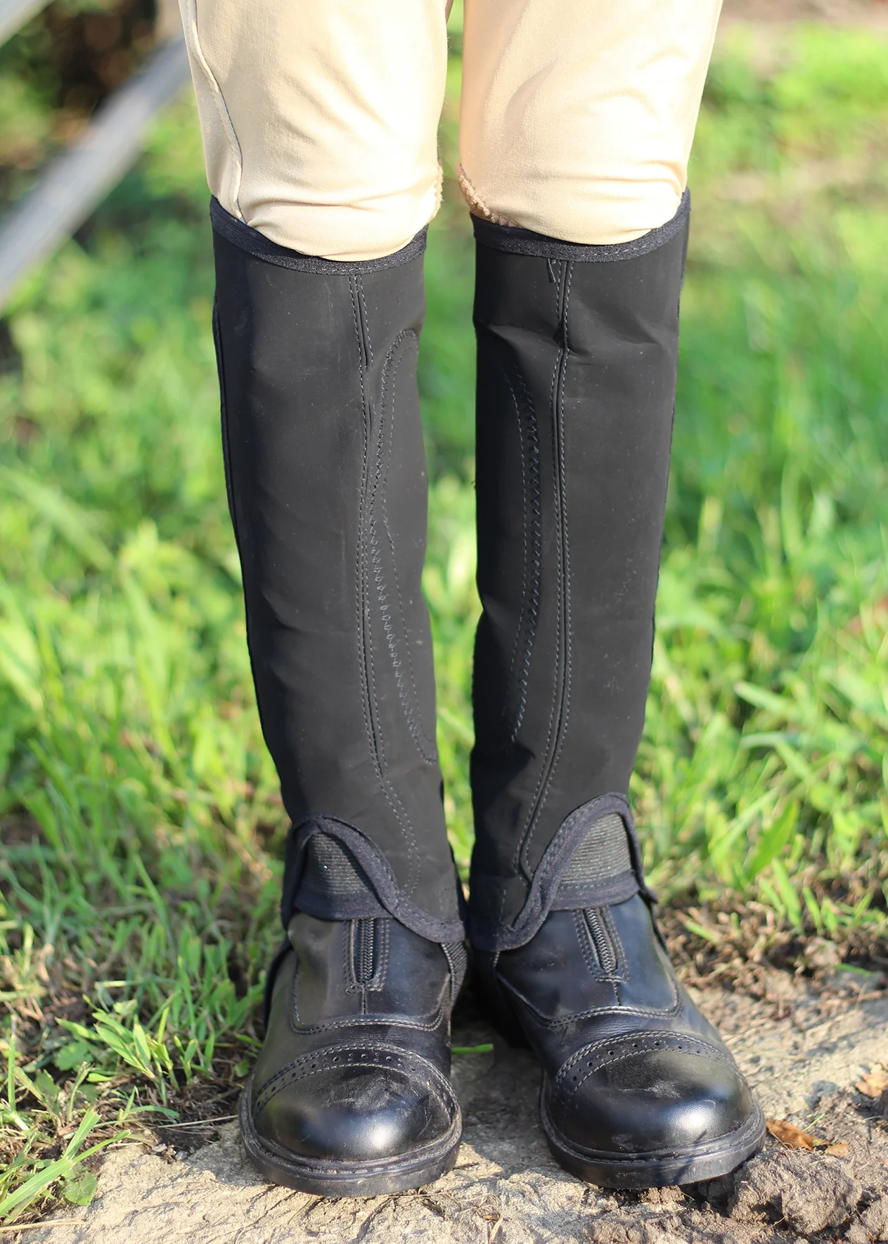 TuffRider® Children's Washable Half Chaps - Image 5