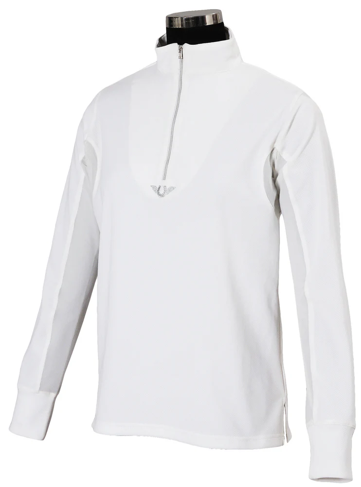 TuffRider® Ladies' Ventilated Technical Long Sleeve Sport Shirt - Image 10