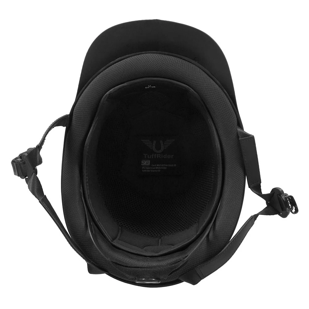 TuffRider® Starter Helmet with Carbon Fiber Grill - Image 3