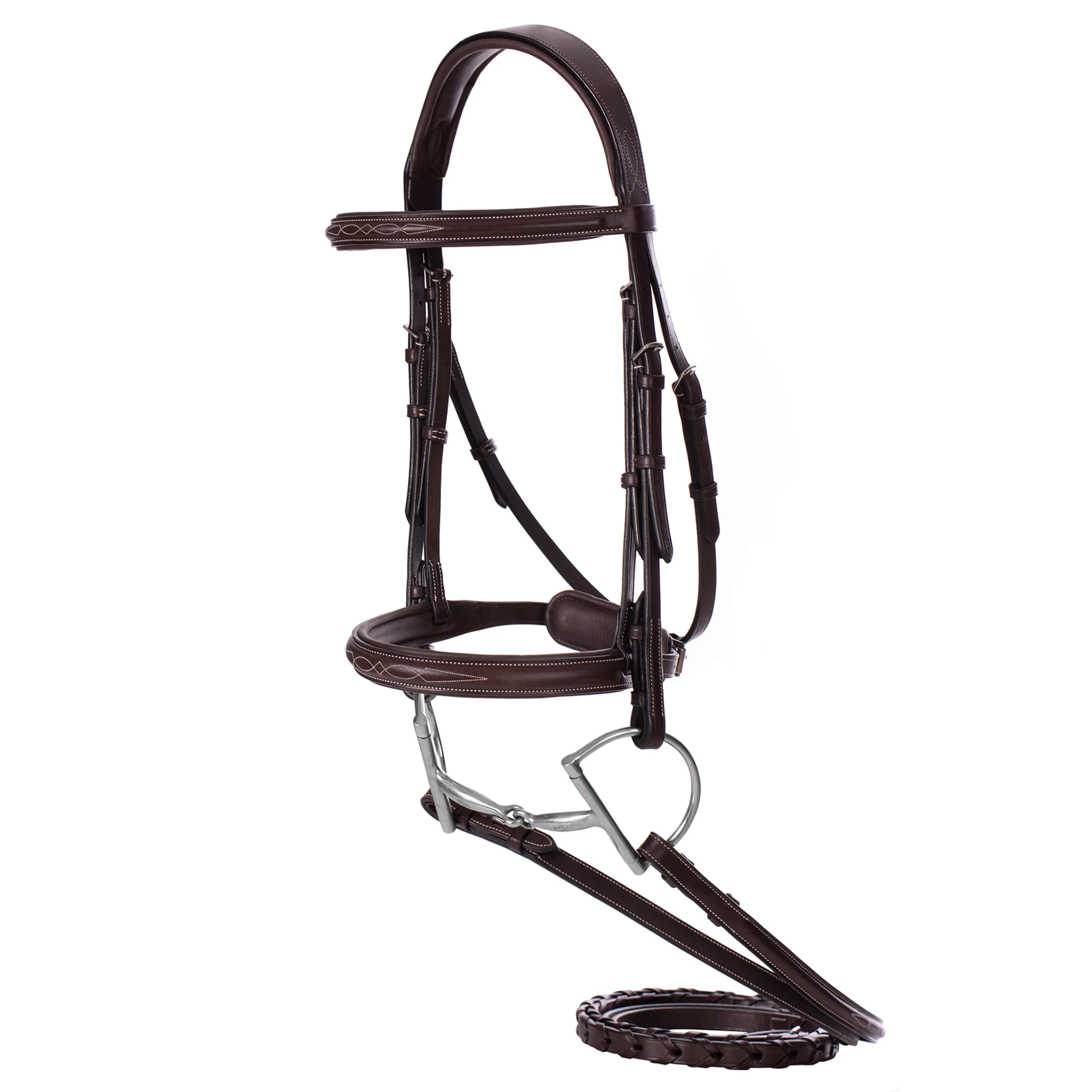 Valkyrie Pony Fancy-Stitched Hunter Bridle & Reins