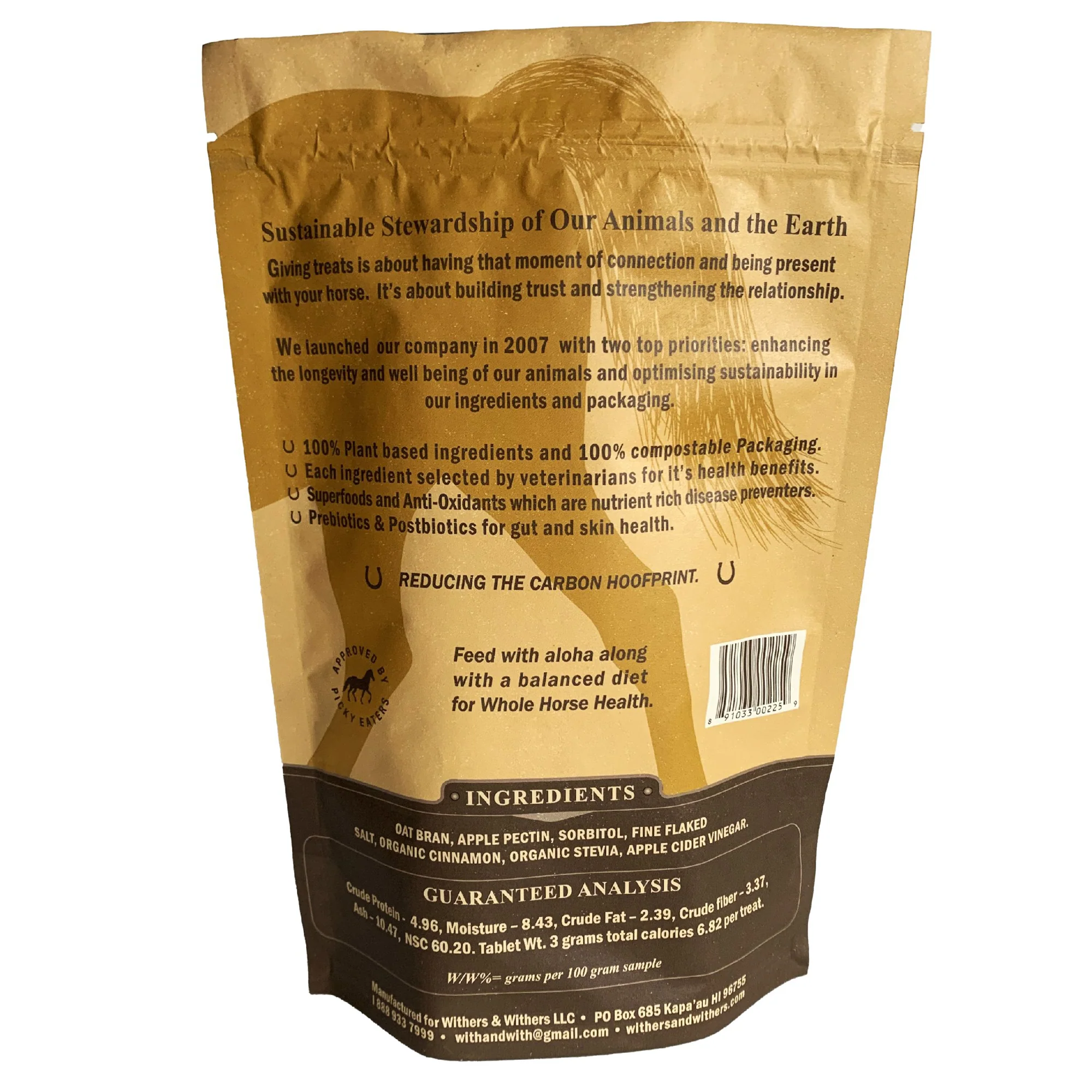 Withers & Withers Sugar-Free Cinnamon Nutra-Treats for Horses - Image 2