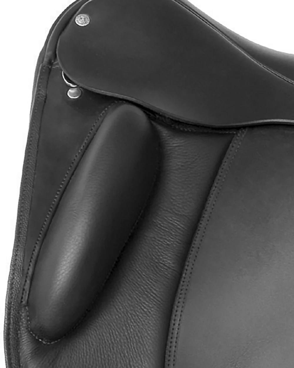 Wolfgang Signature Solo Dressage Saddle in Smooth Leather by Custom Saddlery - Image 2